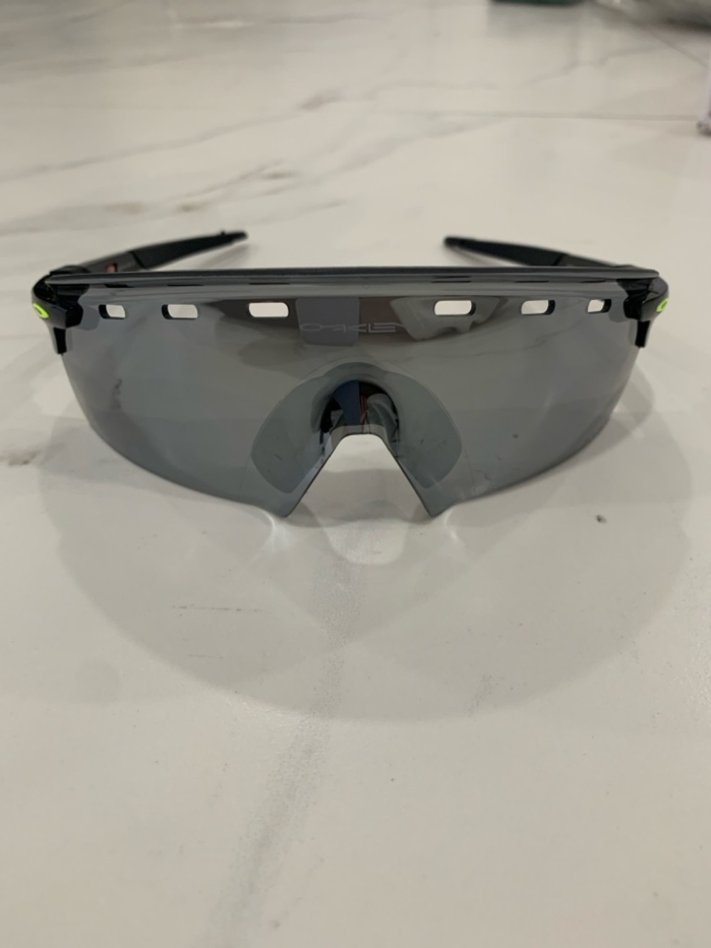 Oakley Encoder Strike Vented Silver Prizm Lenses with/ Matte Black Frame